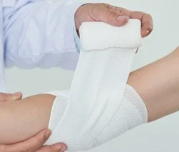 Wound healing treatments in community hospitals include hyperbaric oxygen therapy, debridement, and special dressings and wraps.